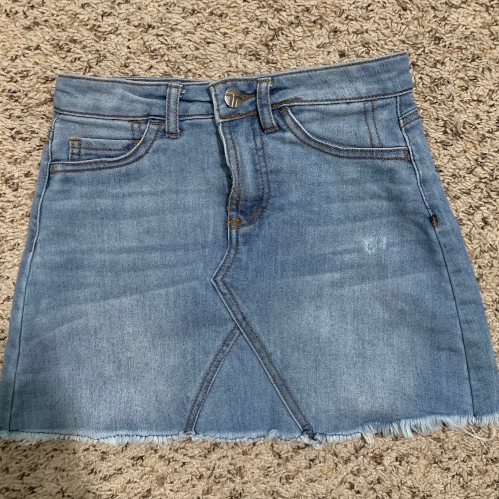 TRACTR jean skirt 10